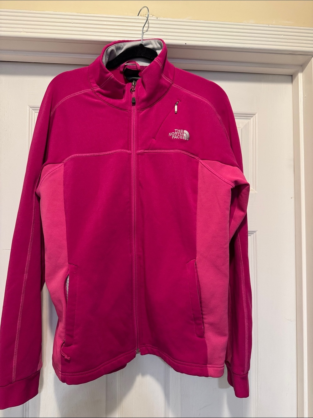 The North Face Women's Two-Tone Pink Fleece Jacket